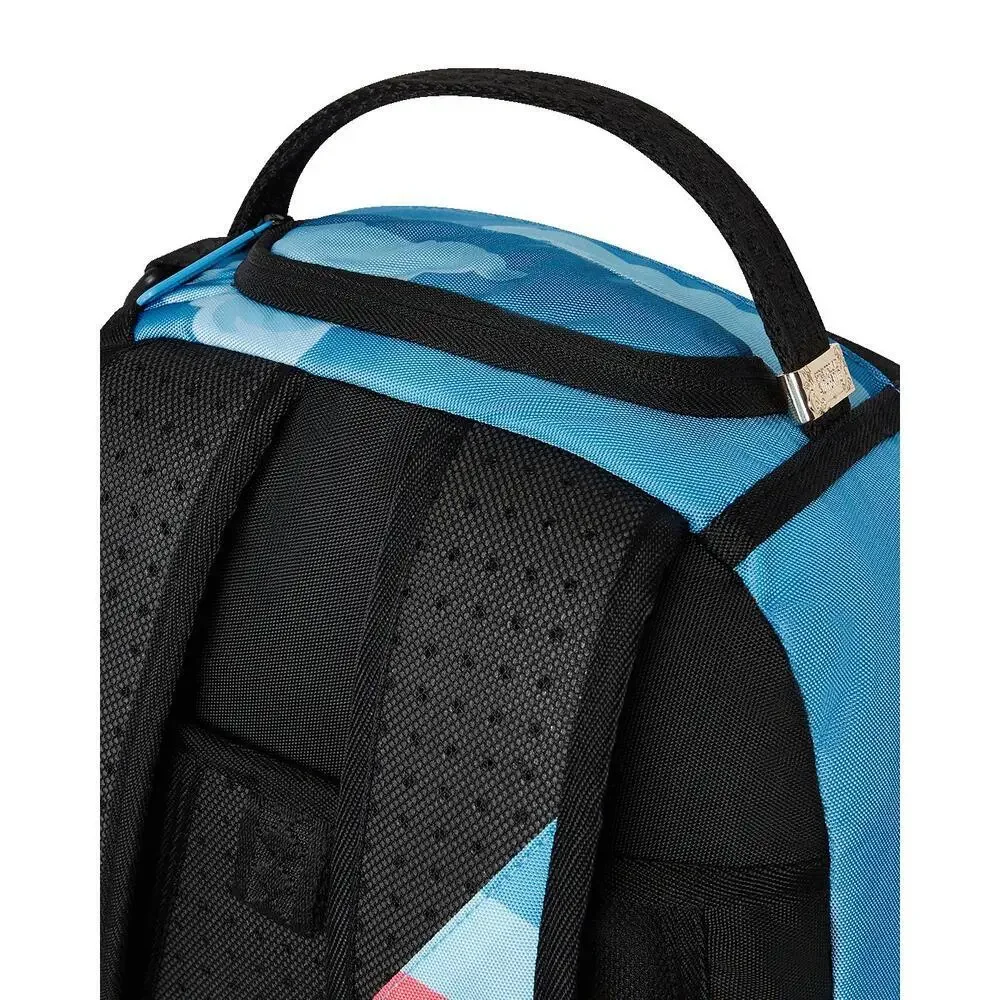 Sprayground Realtor Shark DLXSR Backpack Unisex Multi Adjustable Strap Bag SPR68